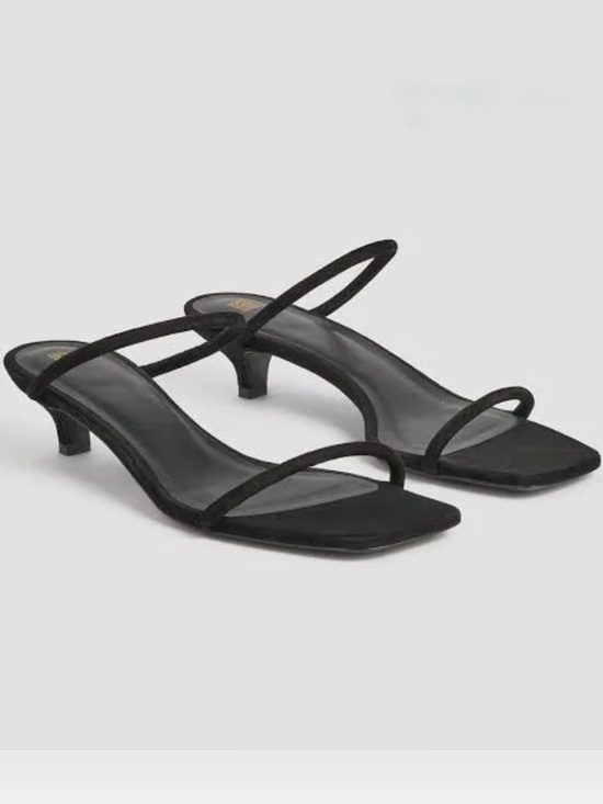 Toteme Shoes - Toteme Minimalist Suede Sandal size 41